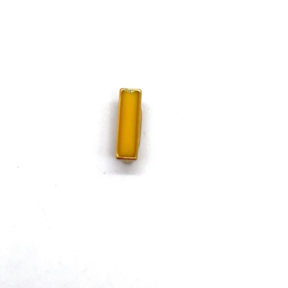 Stella & Dot Letter I Yellow Laminate Keep Collective